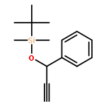 Silane, (1,1-dimethylethyl)dimethyl[[(1R)-1-phenyl-2-propynyl]oxy]-