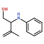 3-Buten-1-ol, 3-methyl-2-(phenylamino)-