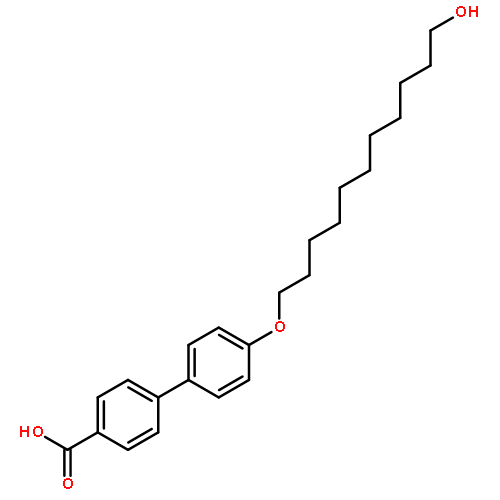 [1,1'-Biphenyl]-4-carboxylic acid, 4'-[(11-hydroxyundecyl)oxy]-