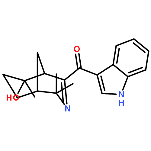 Methanone,[(1R,5S,8R)-8-hydroxy-4,4,8-trimethyl-3-azabicyclo[3.3.1]non-2-en-2-yl]-1H-indol-3-yl-