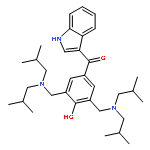 Methanone,[3,5-bis[[bis(2-methylpropyl)amino]methyl]-4-hydroxyphenyl]-1H-indol-3-yl-