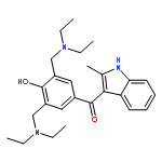 Methanone,[3,5-bis[(diethylamino)methyl]-4-hydroxyphenyl](2-methyl-1H-indol-3-yl)-