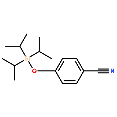 Benzonitrile, 4-[[tris(1-methylethyl)silyl]oxy]-