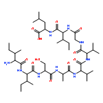 L-Leucine,L-isoleucyl-L-isoleucyl-L-seryl-L-alanyl-L-valyl-L-valylglycyl-L-isoleucyl-