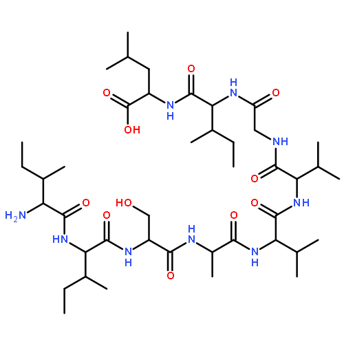 L-Leucine,L-isoleucyl-L-isoleucyl-L-seryl-L-alanyl-L-valyl-L-valylglycyl-L-isoleucyl-