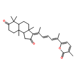 1H-Benz[e]indene-2,7-dione,decahydro-3a,6,6,9a-tetramethyl-3-[(2E,4E)-1-methyl-5-(3-methyl-2-oxo-2H-pyran-6-yl)-2,4-hexadien-1-ylidene]-,(3E,3aS,5aR,9aS,9bS)-