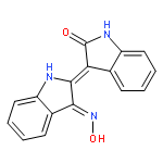 (2E,3E)-3-(Hydroxyimino)-[2,3'-biindolinylidene]-2'-one