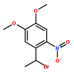 Benzene, 1-(1-bromoethyl)-4,5-dimethoxy-2-nitro-