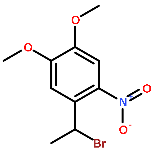 Benzene, 1-(1-bromoethyl)-4,5-dimethoxy-2-nitro-