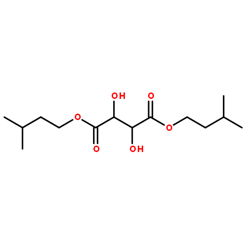 Butanedioic acid,2,3-dihydroxy- (2R,3R)-, 1,4-bis(3-methylbutyl) ester