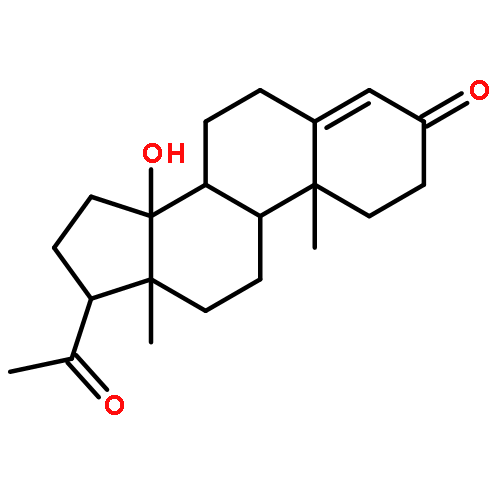 Pregn-4-ene-3,20-dione,14-hydroxy-