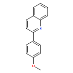 2-(4-Methoxyphenyl)quinoline