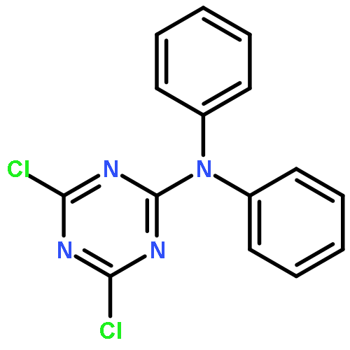 1,3,5-Triazin-2-amine,4,6-dichloro-N,N-diphenyl-