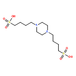 4,4'-(Piperazine-1,4-diyl)bis(butane-1-sulfonic acid)