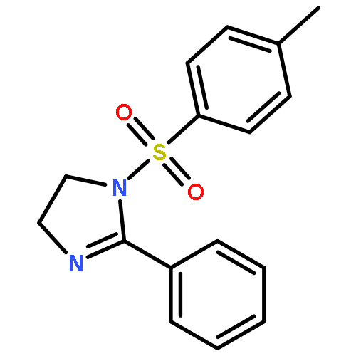 1H-Imidazole, 4,5-dihydro-1-[(4-methylphenyl)sulfonyl]-2-phenyl-