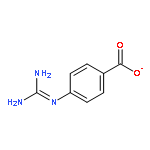 4-carbamimidamidobenzoic acid