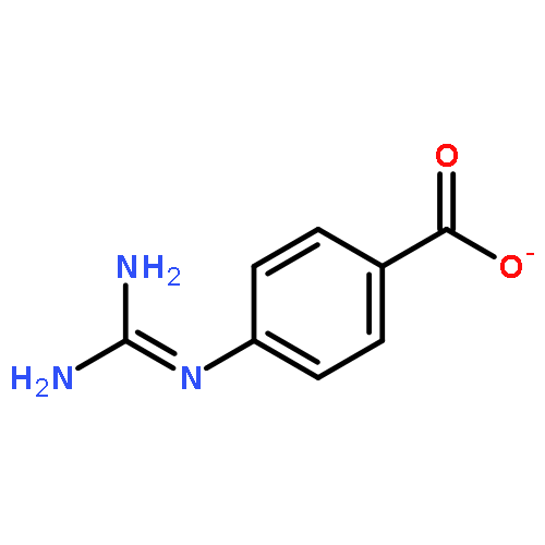 4-carbamimidamidobenzoic acid