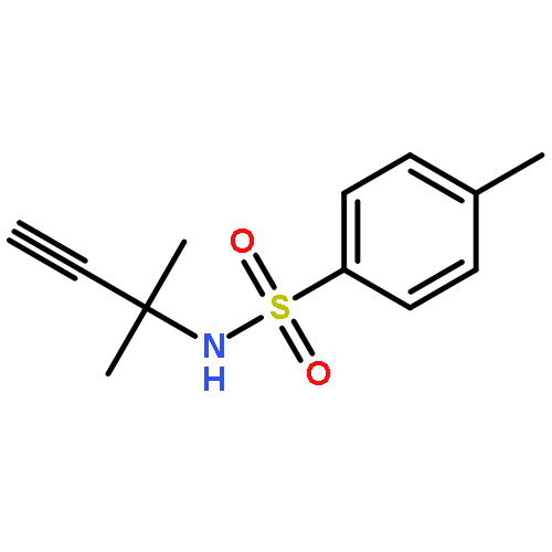 Benzenesulfonamide, N-(1,1-dimethyl-2-propynyl)-4-methyl-