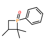 2,2,3-trimethyl-1-phenylphosphetane 1-oxide