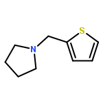 Pyrrolidine, 1-(2-thienylmethyl)-