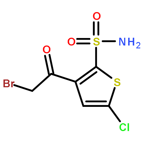 3-(2-Bromoacetyl)-5-chlorothiophene-2-sulfonamide