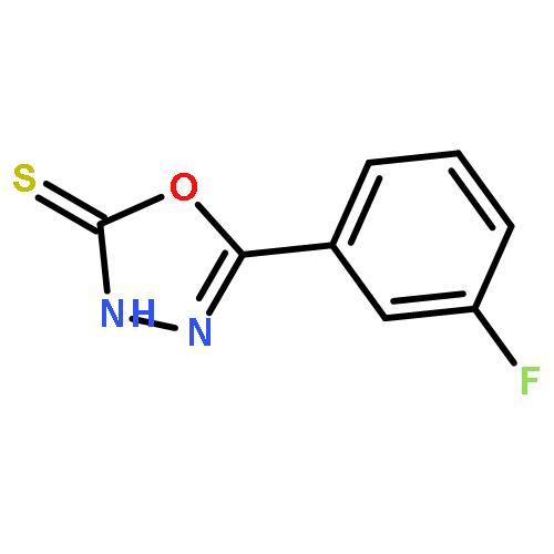 1,3,4-Oxadiazole-2(3H)-thione, 5-(3-fluorophenyl)-