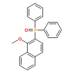 Phosphine oxide, (1-methoxy-2-naphthalenyl)diphenyl-