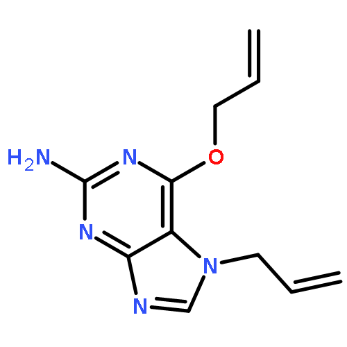 7H-Purin-2-amine, 7-(2-propenyl)-6-(2-propenyloxy)-