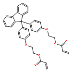 (((9H-Fluorene-9,9-diyl)bis(4,1-phenylene))bis(oxy))bis(ethane-2,1-diyl) diacrylate