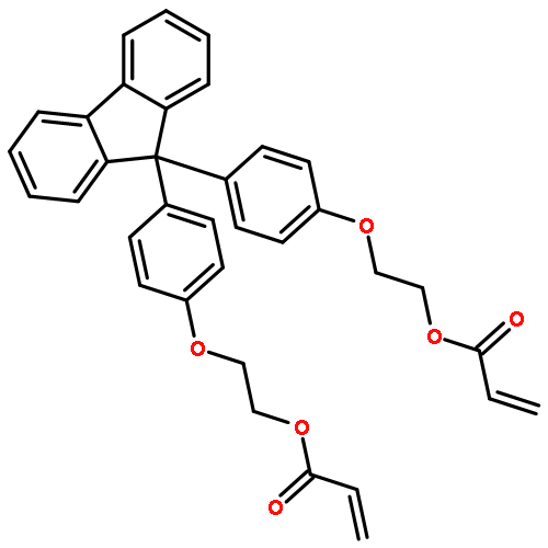 (((9H-Fluorene-9,9-diyl)bis(4,1-phenylene))bis(oxy))bis(ethane-2,1-diyl) diacrylate