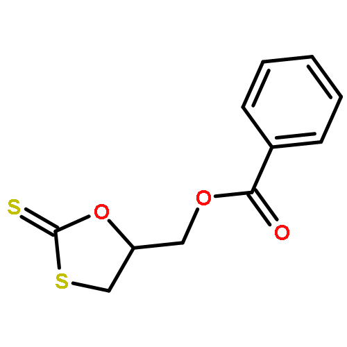 1,3-OXATHIOLANE-2-THIONE, 5-[(BENZOYLOXY)METHYL]-