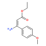 2-Propenoic acid, 3-amino-3-(4-methoxyphenyl)-, ethyl ester, (2Z)-