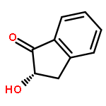 1H-Inden-1-one, 2,3-dihydro-2-hydroxy-, (2S)-