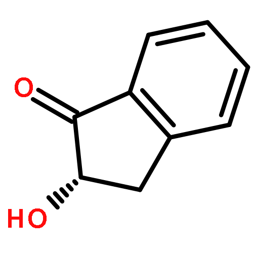 1H-Inden-1-one, 2,3-dihydro-2-hydroxy-, (2S)-