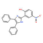 Phenol, 2-(4,5-diphenyl-1H-imidazol-2-yl)-4-nitro-