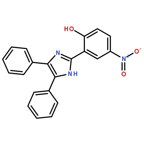 Phenol, 2-(4,5-diphenyl-1H-imidazol-2-yl)-4-nitro-