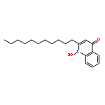 4(1H)-Quinolinone, 1-hydroxy-2-undecyl-