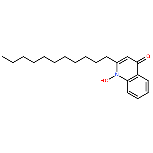 4(1H)-Quinolinone, 1-hydroxy-2-undecyl-