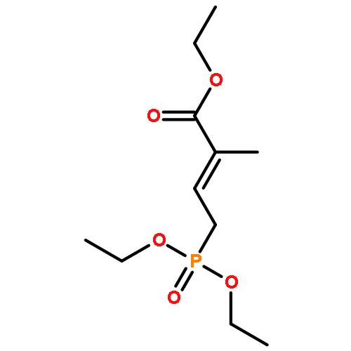 2-Butenoic acid, 4-(diethoxyphosphinyl)-2-methyl-, ethyl ester, (2E)-