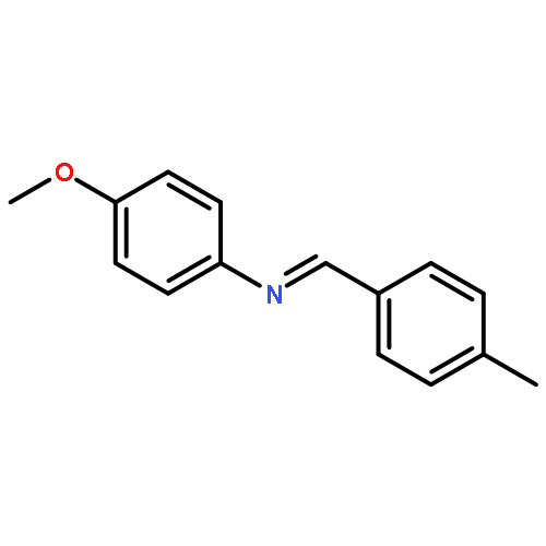 4-methoxy-N-[(E)-(4-methylphenyl)methylidene]aniline
