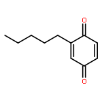 2,5-Cyclohexadiene-1,4-dione, 2-pentyl-