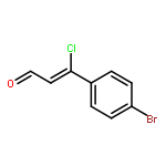 2-Propenal, 3-(4-bromophenyl)-3-chloro-, (Z)-