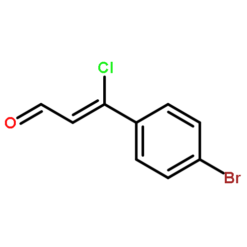 2-Propenal, 3-(4-bromophenyl)-3-chloro-, (Z)-