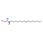 2-amino-1-hydroxy-octadecan-3-one