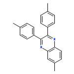 Quinoxaline, 6-methyl-2,3-bis(4-methylphenyl)-