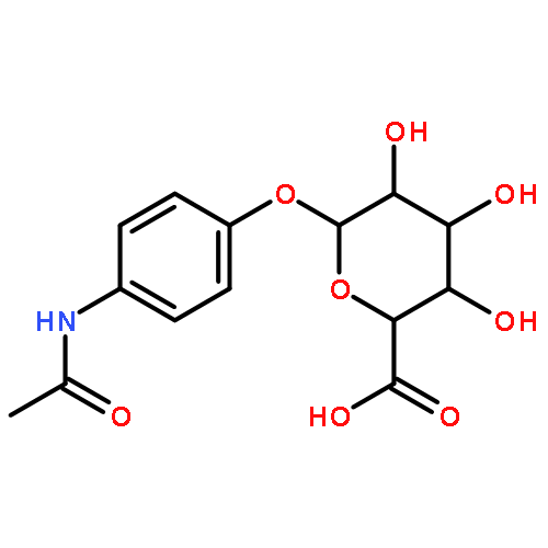 b-D-Glucopyranosiduronic acid,4-(acetylamino)phenyl