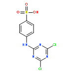 Benzenesulfonic acid,4-[(4,6-dichloro-1,3,5-triazin-2-yl)amino]-