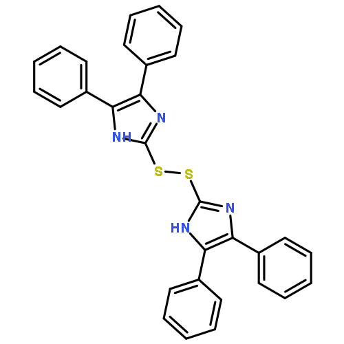 1H-Imidazole, 2,2'-dithiobis[4,5-diphenyl-