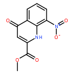 Methyl 8-nitro-4-oxo-1,4-dihydroquinoline-2-carboxylate