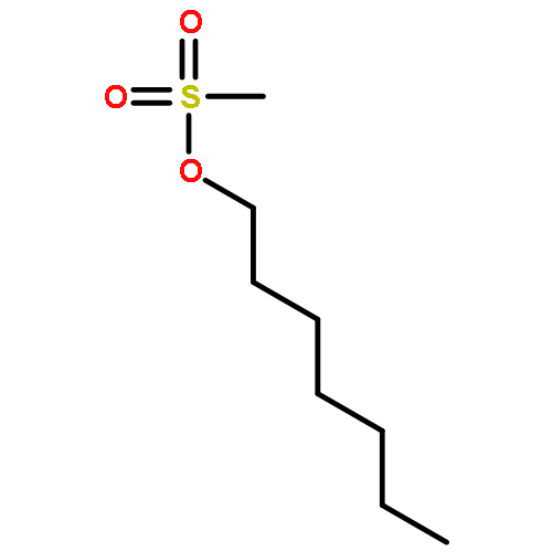 Methanesulfonic acid, heptyl ester